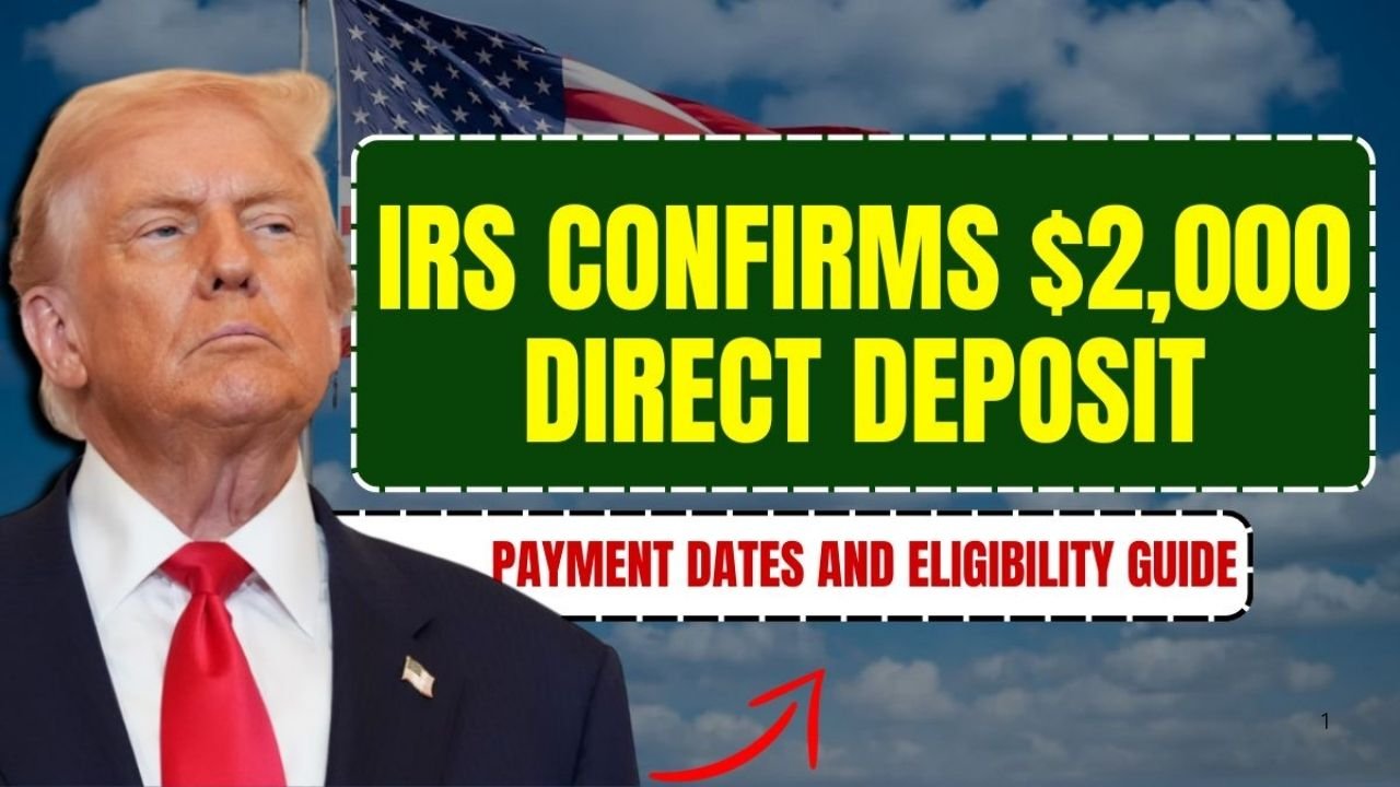 IRS Confirms $2,000 Direct Deposit for December: Payment Dates, Eligibility, and What to Expect