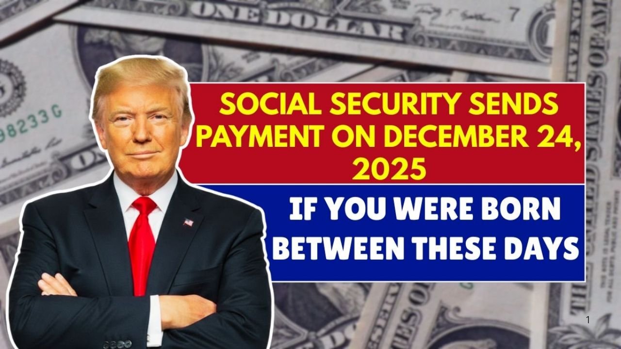 Social Security Sends Payment on December 24, 2025 for Beneficiaries Born Between These Dates