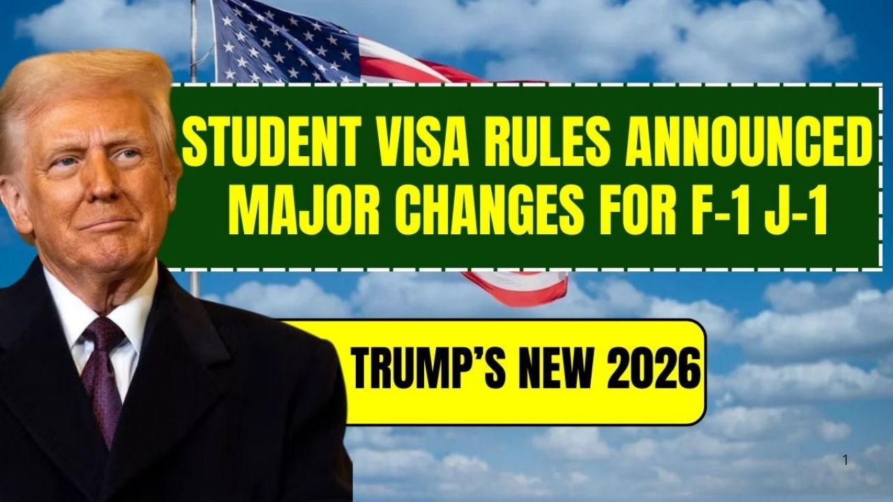 Trump’s 2026 Student Visa Rules: Major Changes for F-1, J-1, and M-1 Students Explained